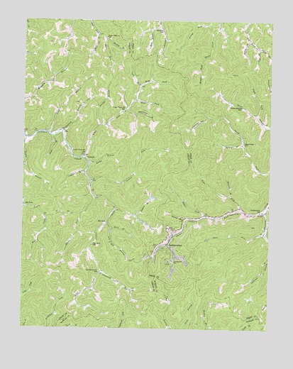 Leatherwood, KY USGS Topographic Map