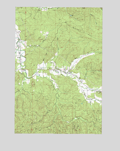 Lebam, WA USGS Topographic Map
