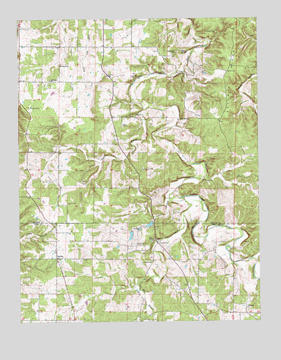 Lecoma, MO USGS Topographic Map