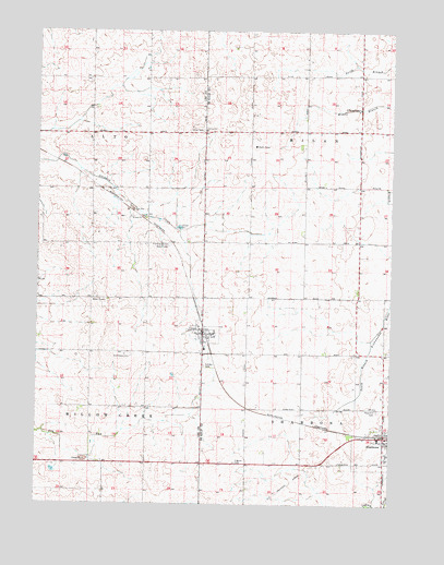 Lee, IL USGS Topographic Map