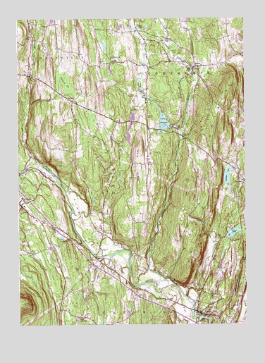 Leeds, NY USGS Topographic Map