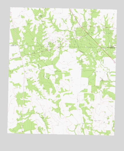 Lees, TX USGS Topographic Map