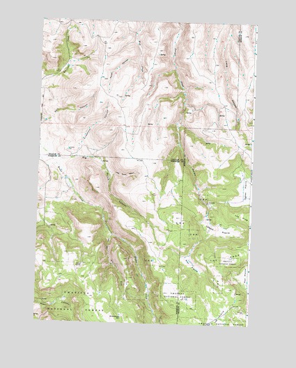 Lefevre Prairie, OR USGS Topographic Map