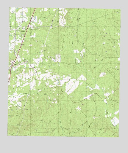 Leggett, TX USGS Topographic Map
