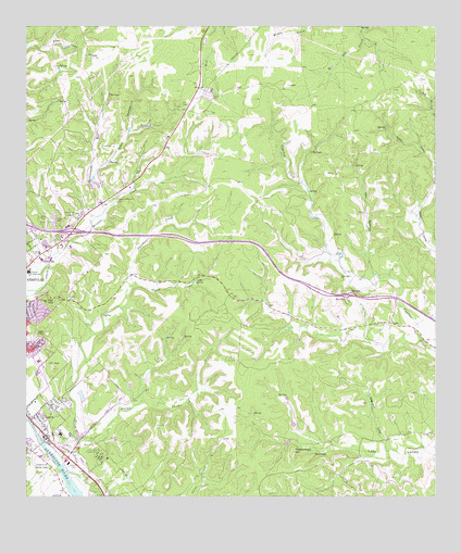 Legion, TX USGS Topographic Map