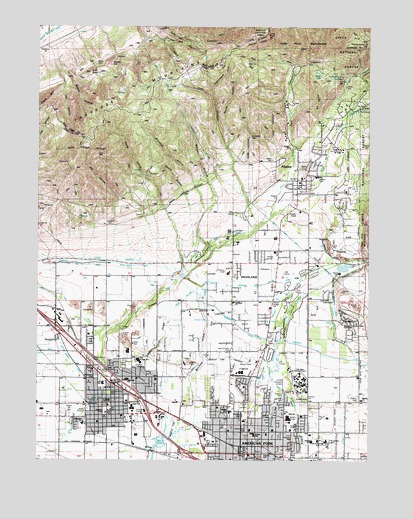 Lehi, UT USGS Topographic Map