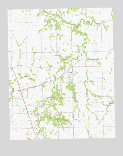 Lela, OK USGS Topographic Map