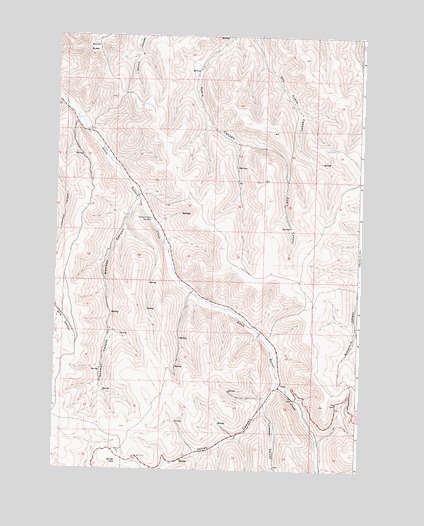 Lena, OR USGS Topographic Map