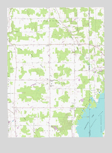 Leon, OH USGS Topographic Map