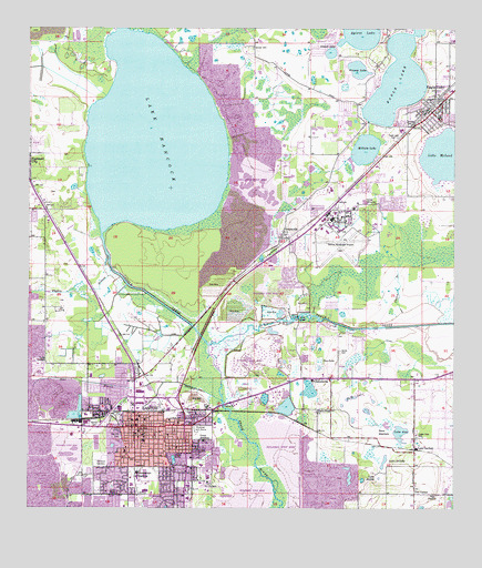 Bartow, FL USGS Topographic Map