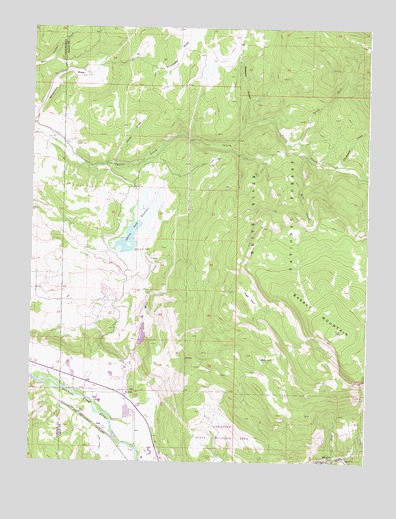 Leon, CO USGS Topographic Map