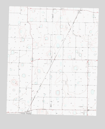 Barwise, TX USGS Topographic Map