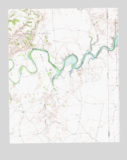 Bascom Camp, NM USGS Topographic Map