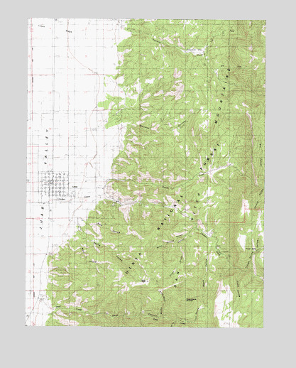 Levan, UT USGS Topographic Map