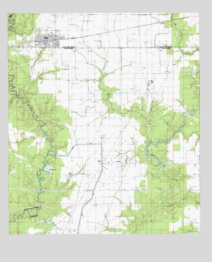 Basile, LA USGS Topographic Map