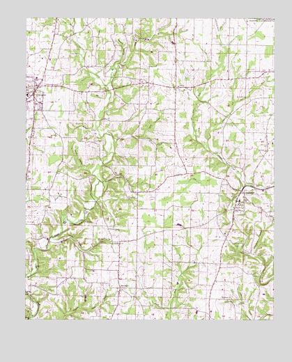 Lexington, AL USGS Topographic Map