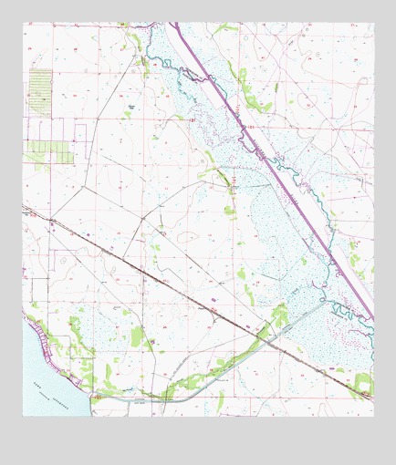 Basinger NW, FL USGS Topographic Map