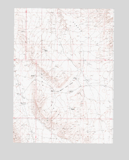 Basque, OR USGS Topographic Map