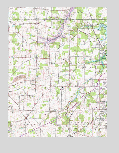 Limaville, OH USGS Topographic Map