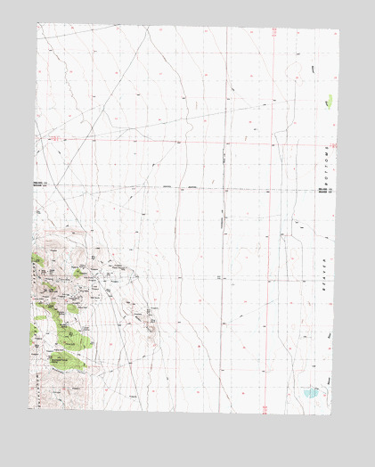 Lime Mountain, UT USGS Topographic Map