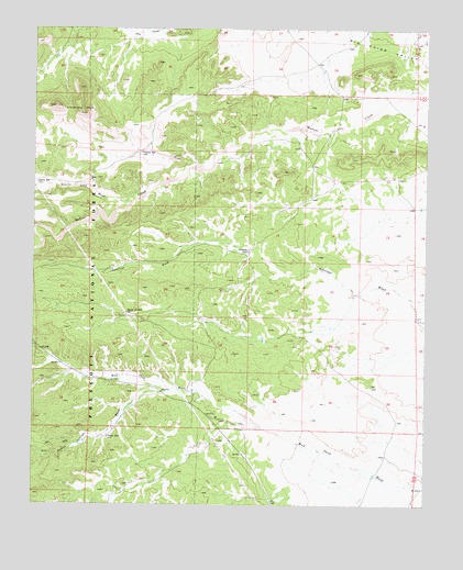 Limestone Peak, AZ USGS Topographic Map
