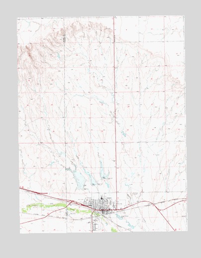 Limon, CO USGS Topographic Map