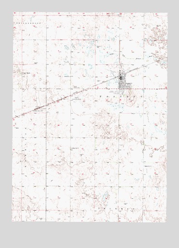 Bassett, NE USGS Topographic Map