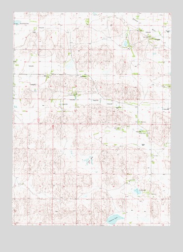 Linke Lake, NE USGS Topographic Map