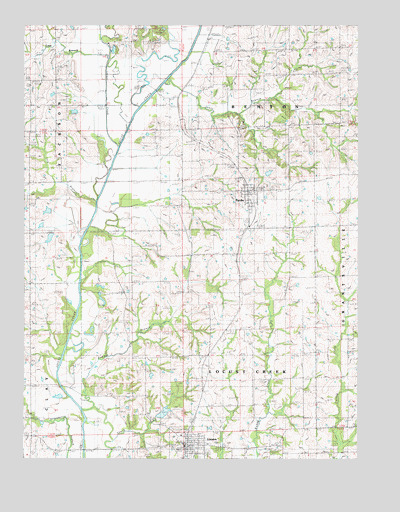 Linneus, MO USGS Topographic Map