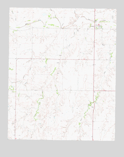 Lipscomb, TX USGS Topographic Map
