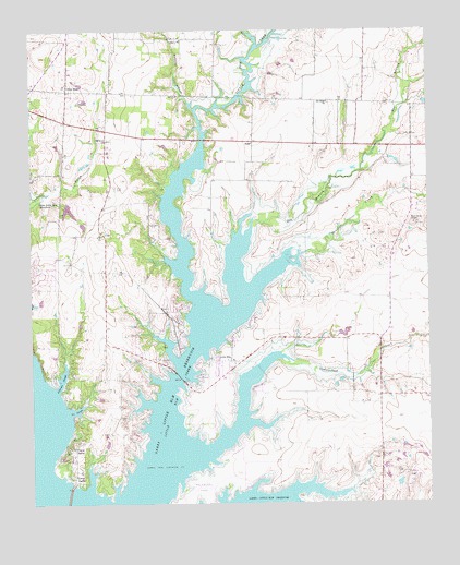 Little Elm, TX USGS Topographic Map