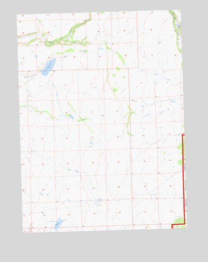 Little Juniper Reservoir, CA USGS Topographic Map