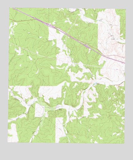 Live Oak Draw, TX USGS Topographic Map