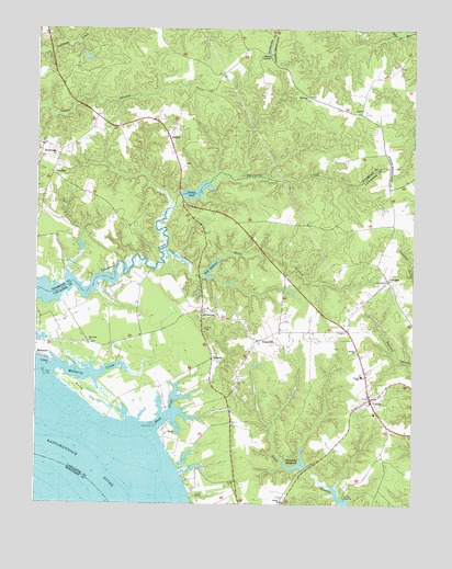Lively, VA USGS Topographic Map