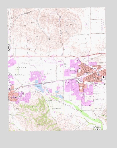 Livermore, CA USGS Topographic Map