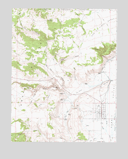 Loa, UT USGS Topographic Map