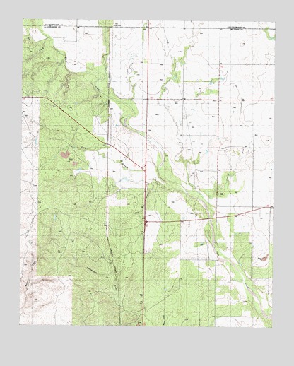 Loco, TX USGS Topographic Map