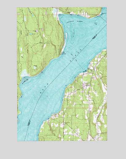 Lofall, WA USGS Topographic Map