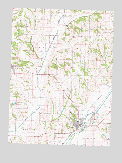 Logan, IA USGS Topographic Map