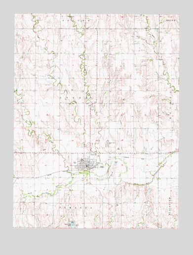 Logan, KS USGS Topographic Map