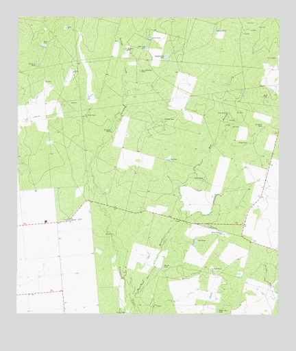 Batesville SW, TX USGS Topographic Map