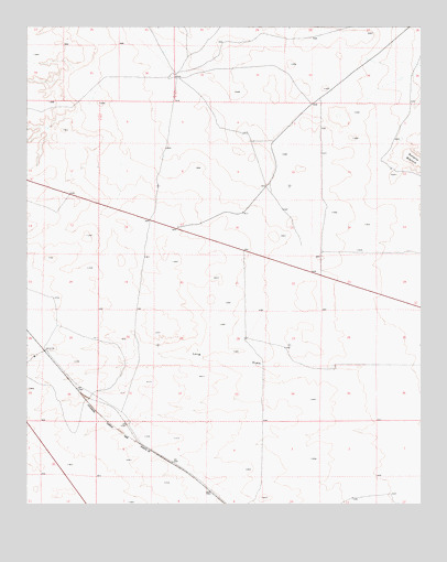 Long Draw, NM USGS Topographic Map