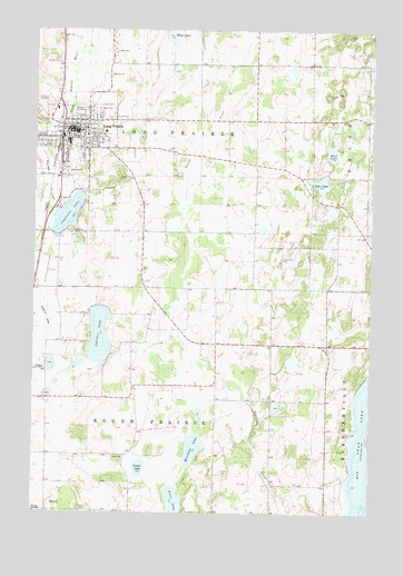 Long Prairie, MN USGS Topographic Map