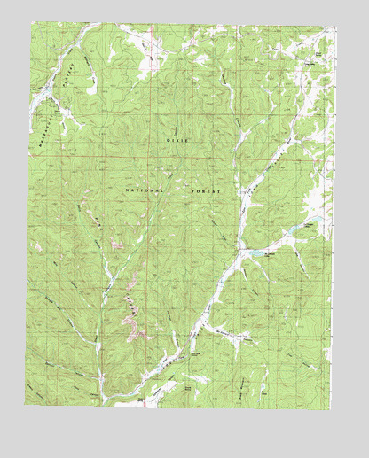 Long Valley Junction, UT USGS Topographic Map