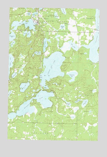 Longville, MN USGS Topographic Map