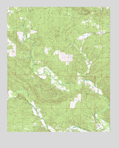 Lonsdale NE, AR USGS Topographic Map