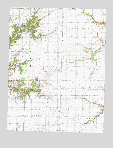 Loogootee, IL USGS Topographic Map