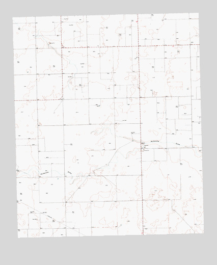 Loop SW, TX USGS Topographic Map