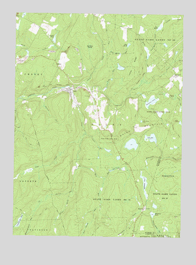 Lopez, PA USGS Topographic Map