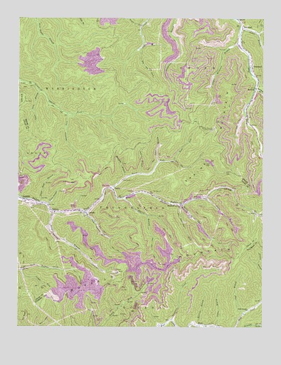 Lorado, WV USGS Topographic Map